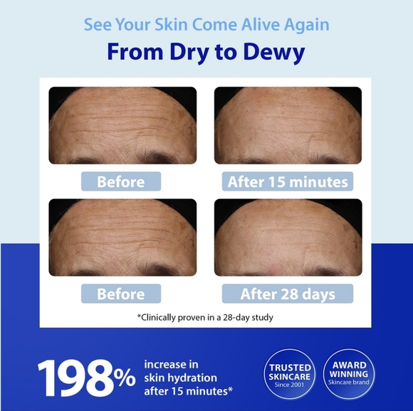 Large HydroShield Ultra Moisturizing Face Serum Dr. Denese - Large Size 4oz NIB - Picture 3 of 13